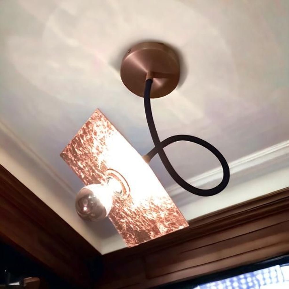 Decorative objects - Movement. Wall or ceiling lamp. 23 carat gold leaf. - ATELIER DE MR C