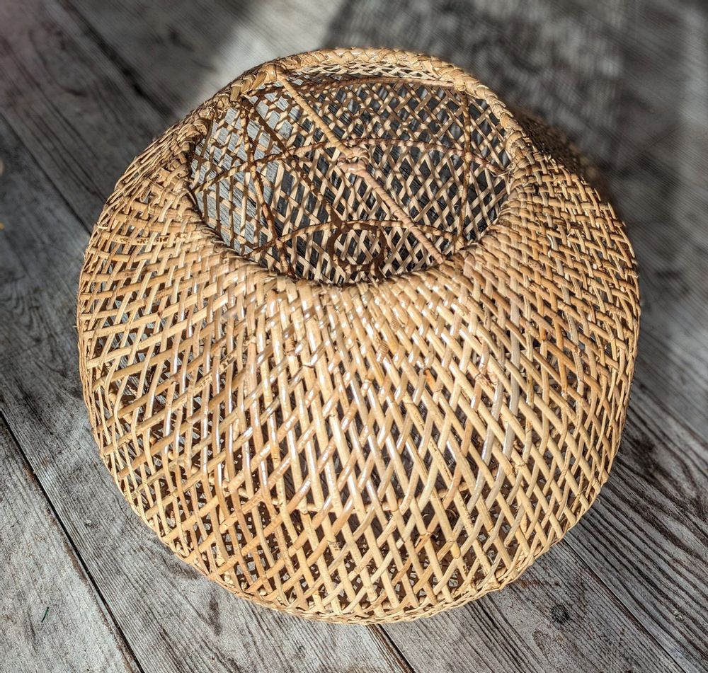 Hanging lights - LBRM2 rattan sphere suspension - BALINAISA