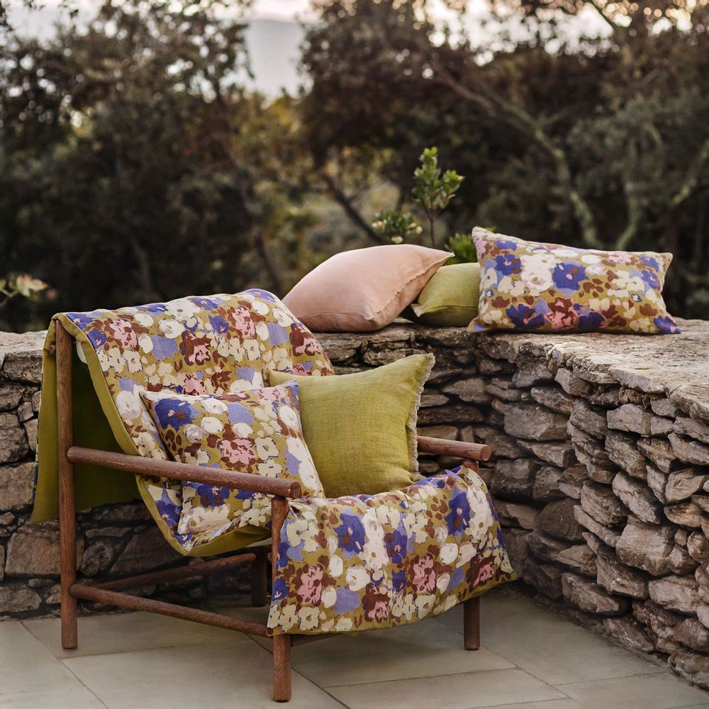 Fabric cushions - COMPORTA cushion and quilt - HAOMY / HARMONY TEXTILES