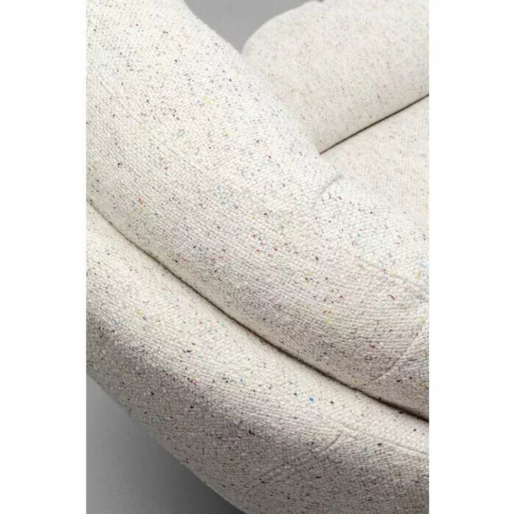 Armchairs - Swivel Armchair + Stool Standford - KARE DESIGN