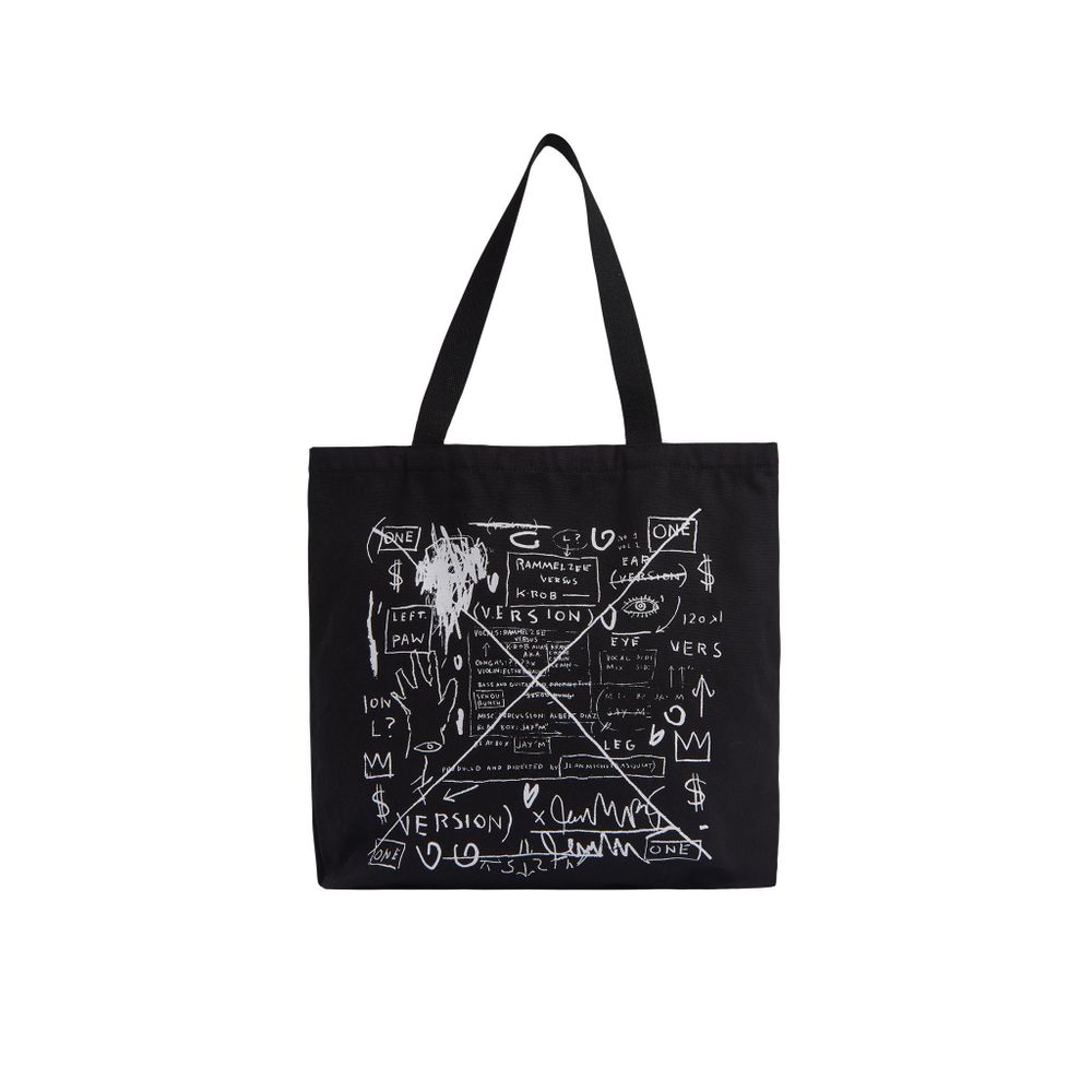 Sacs et cabas - Sac fourre-tout BEAT BOP en toile Jean-Michel Basquiat - ROME PAYS OFF