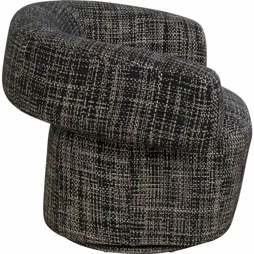 Armchairs - Swivel Armchair Maye Bow - KARE DESIGN