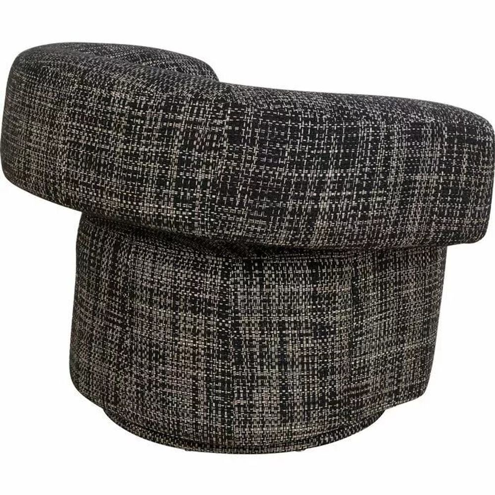 Armchairs - Swivel Armchair Maye Bow - KARE DESIGN