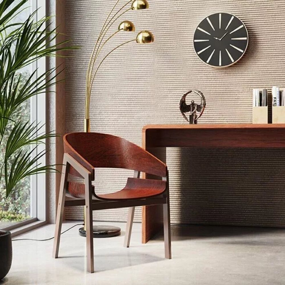 Chaises - Chaise a. acc. Biarritz marron - KARE DESIGN
