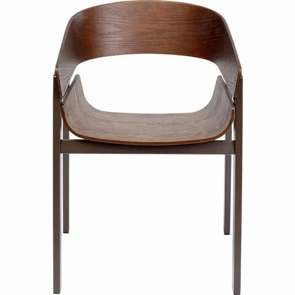 Chaises - Chaise a. acc. Biarritz marron - KARE DESIGN