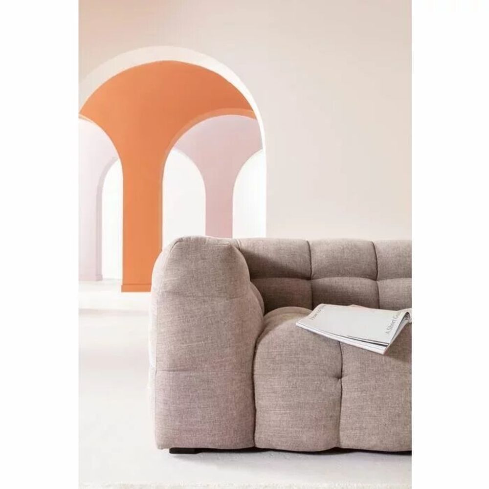 Sofas - Sofa 3-Seater Salamanca Light Brown 240cm - KARE DESIGN