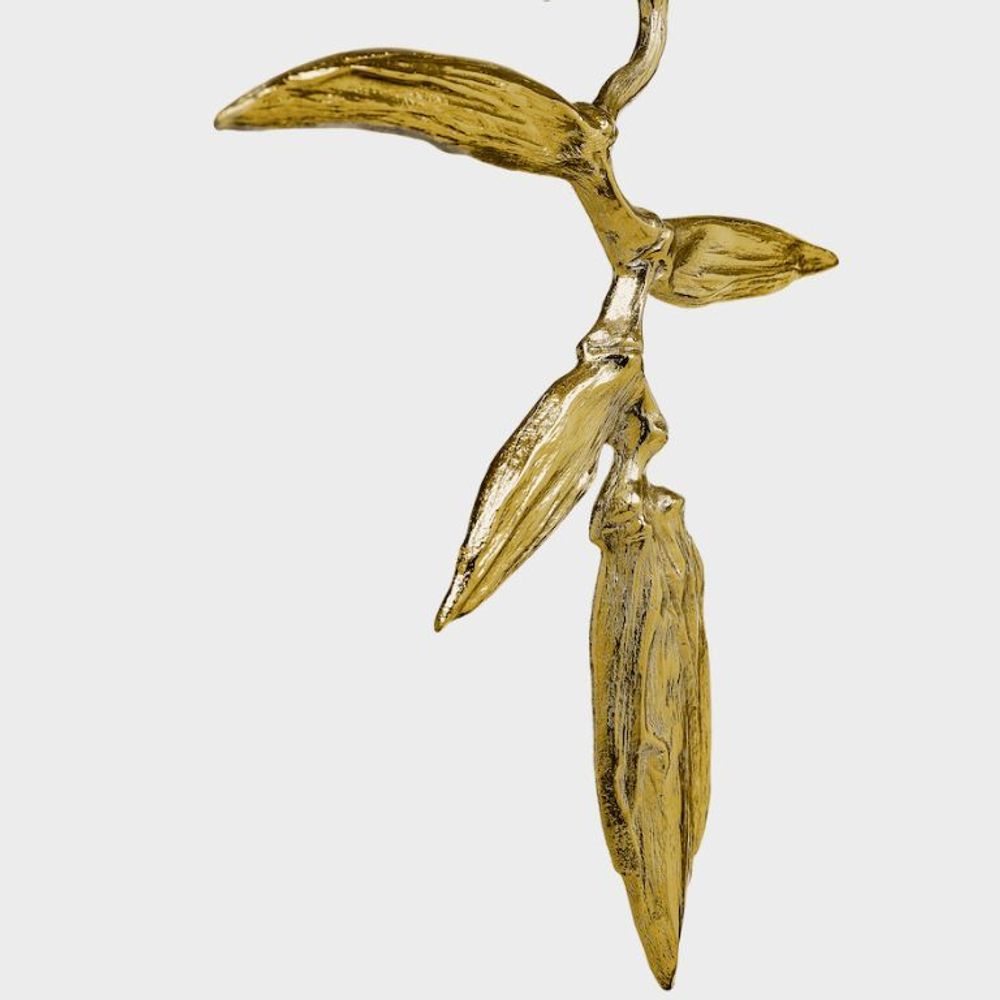 Sculptures, statuettes and miniatures - Elysian - Natural Sculpture with Gilded Brass and Marble Accents - MAEVE