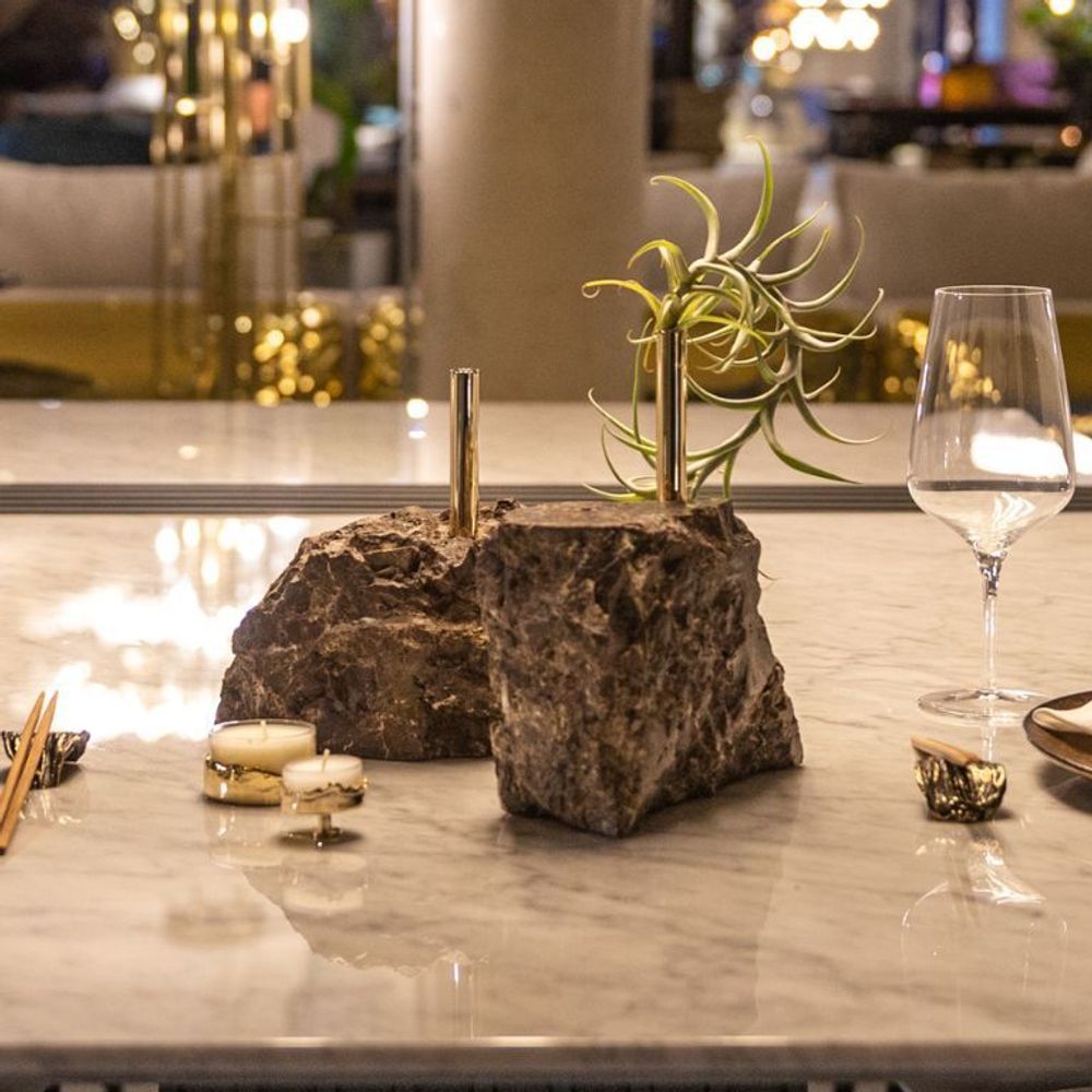 Decorative objects - Collis II - A Sculptural Vase Stand Inspired by Nature's Grandeur - MAEVE