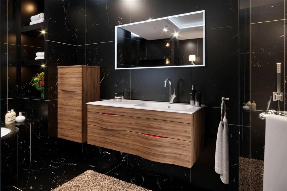 Chests of drawers - ILLUSION vanity unit - DECOTEC