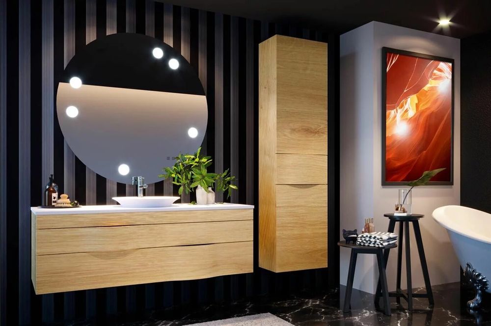 Chests of drawers - ILLUSION vanity unit - DECOTEC
