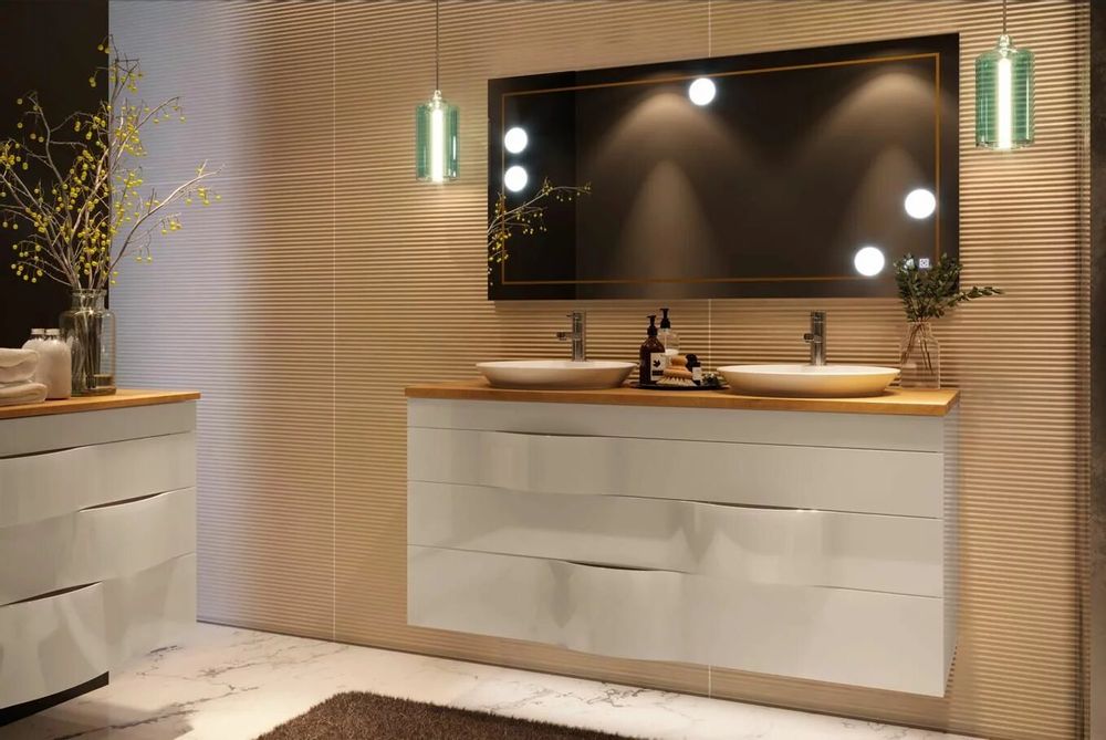Chests of drawers - ILLUSION vanity unit - DECOTEC