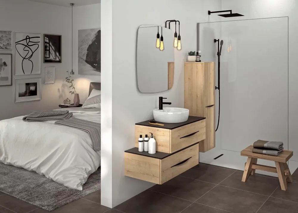 Commodes - Meuble salle de bain BENTO - DECOTEC