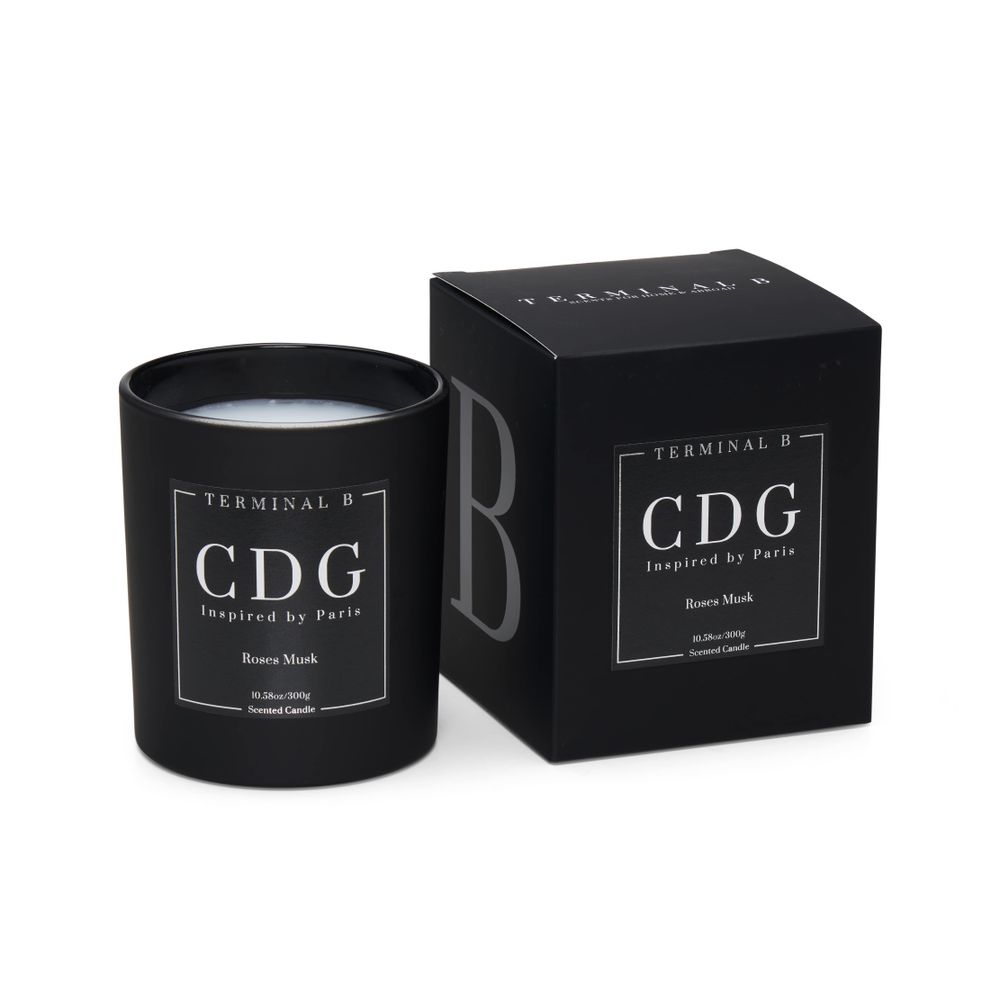 Decorative objects - CDG - Paris and Roses Musk Candle - TERMINAL B