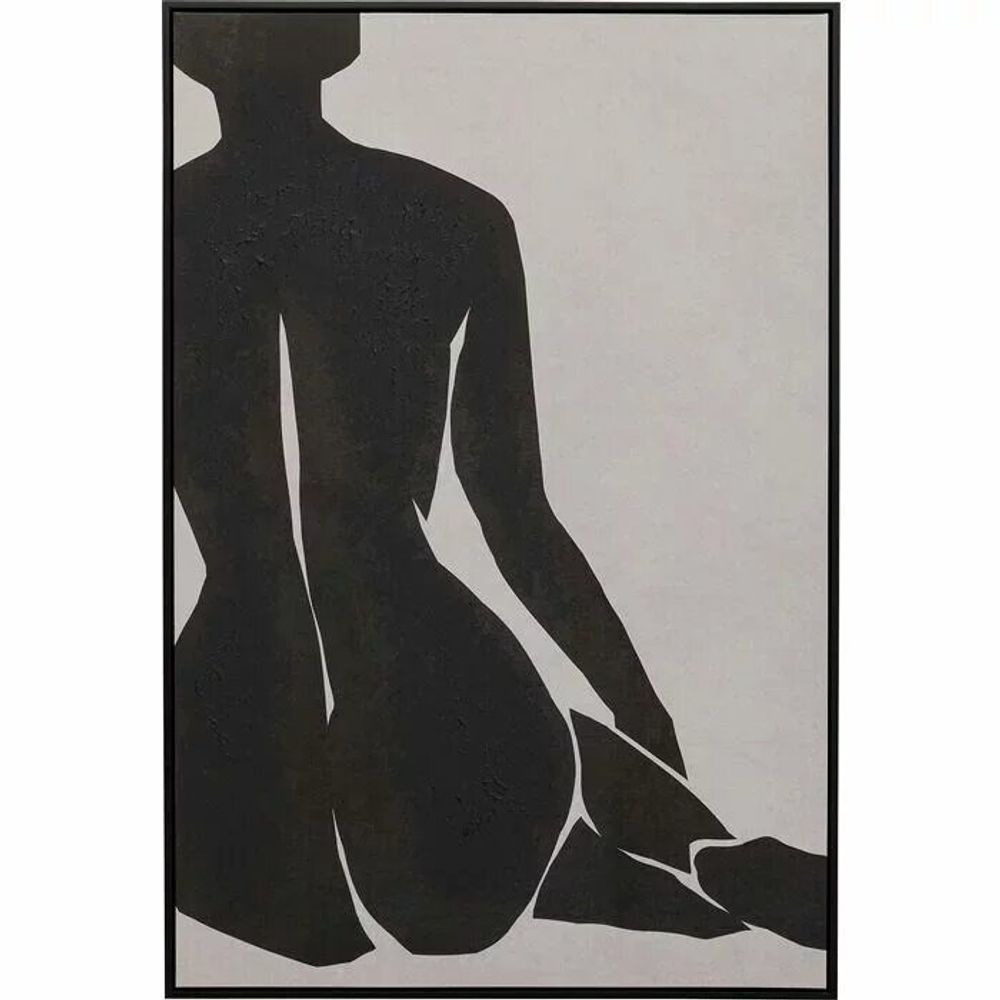 Tableaux - Tableau sur toîle Nude Lady 70x110cm - KARE DESIGN