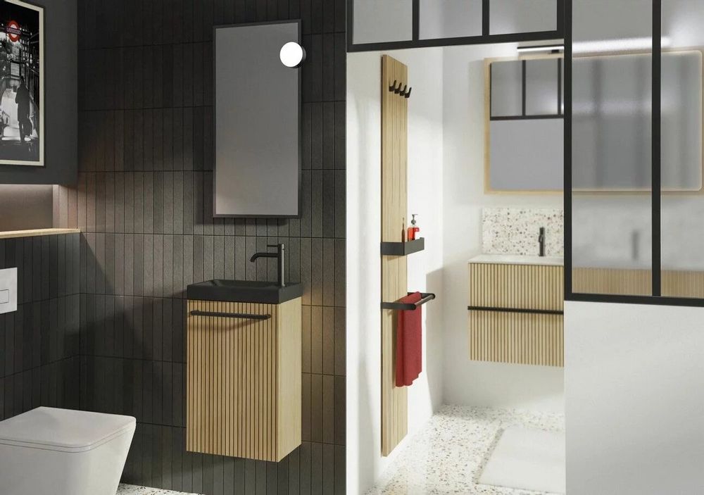 Lave-mains - Lave-mains WOODY - DECOTEC