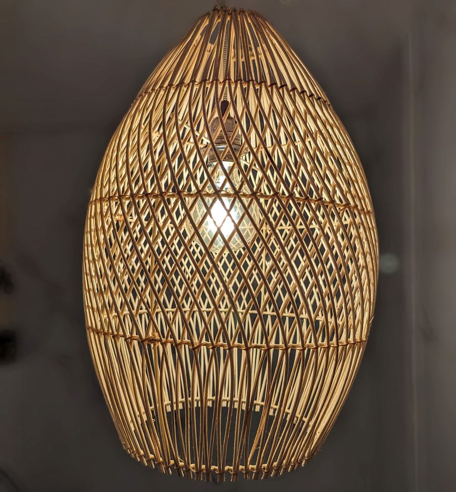 Hanging lights - LRSI rattan suspension - BALINAISA