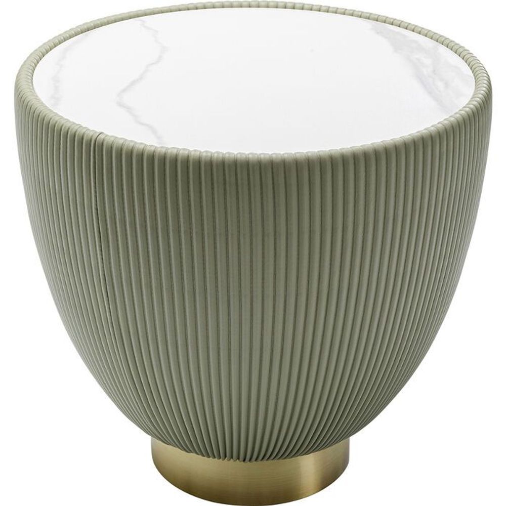Tables basses - Table d appoint Endless Vegas vert Ø47cm - KARE DESIGN