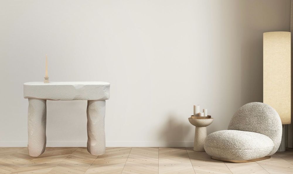 Console table - Flintstones' Console Table. - BELIZE MAR