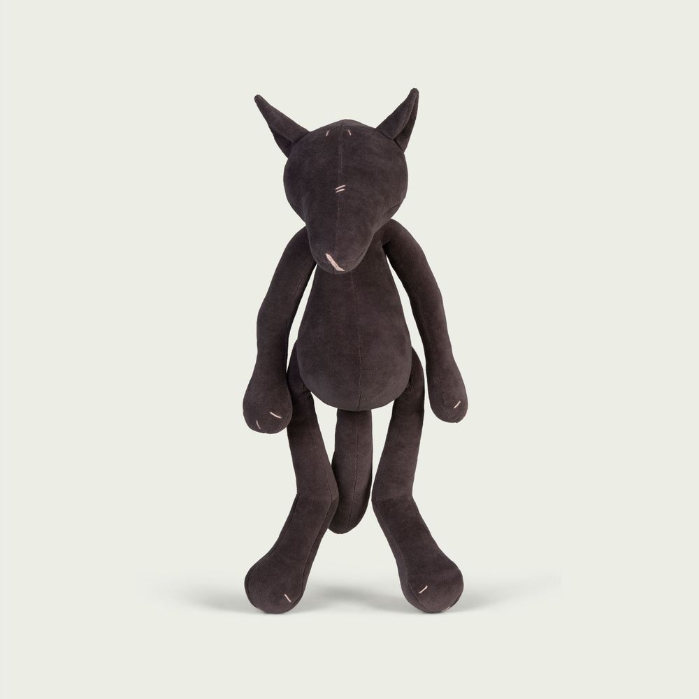Soft toy - Piotr, the wolf - 100% made in France - ADADA