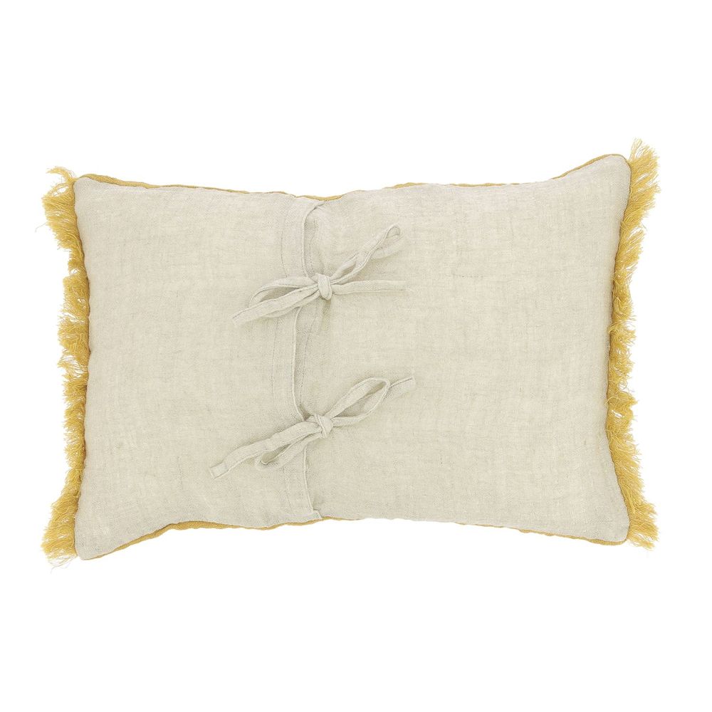 Coussins textile - ETAMINE Coussin 30x45 cm ETAMINE 2 TABAC - EN FIL D'INDIENNE...