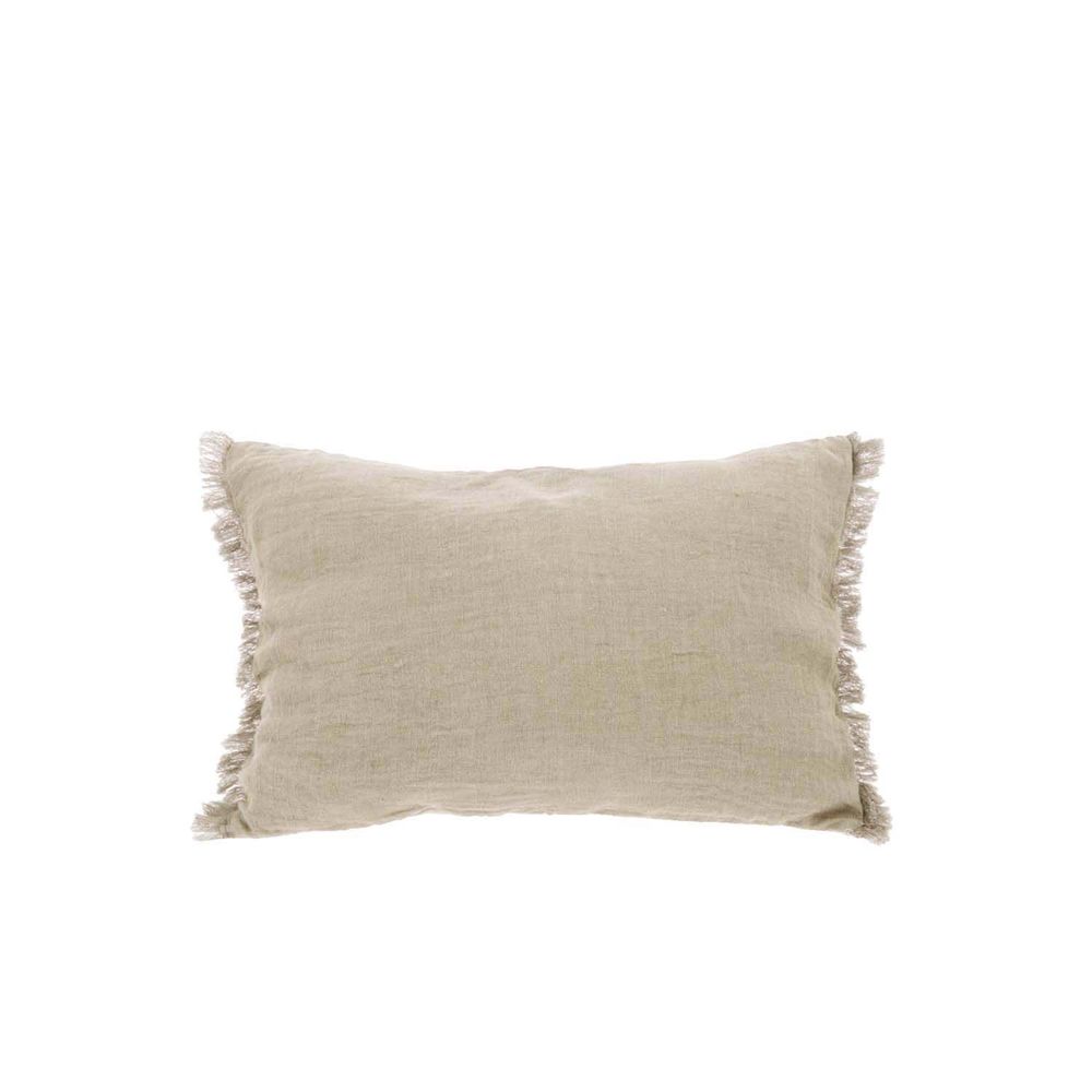 Coussins textile - ETAMINE Coussin 30x45 cm ETAMINE 2 NATUREL - EN FIL D'INDIENNE...