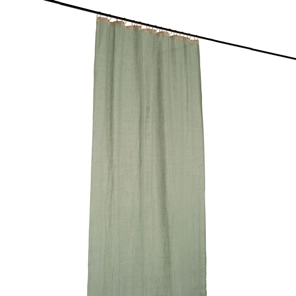 Curtains and window coverings - Etamine Voil 140X300 Cm Etamine Lichen - EN FIL D'INDIENNE...
