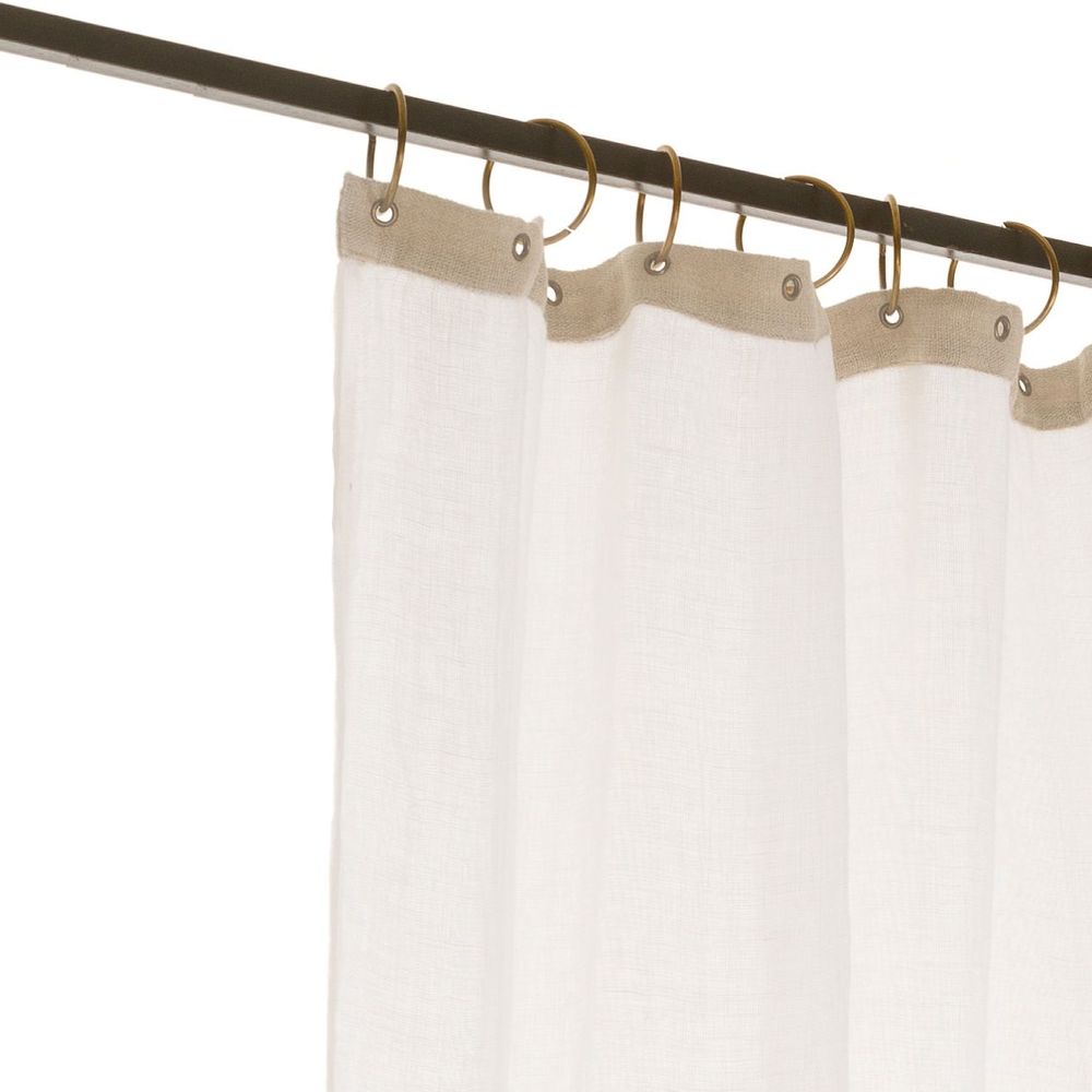 Rideaux et voilages - ETAMINE Voile 140x300 cm - EN FIL D'INDIENNE...