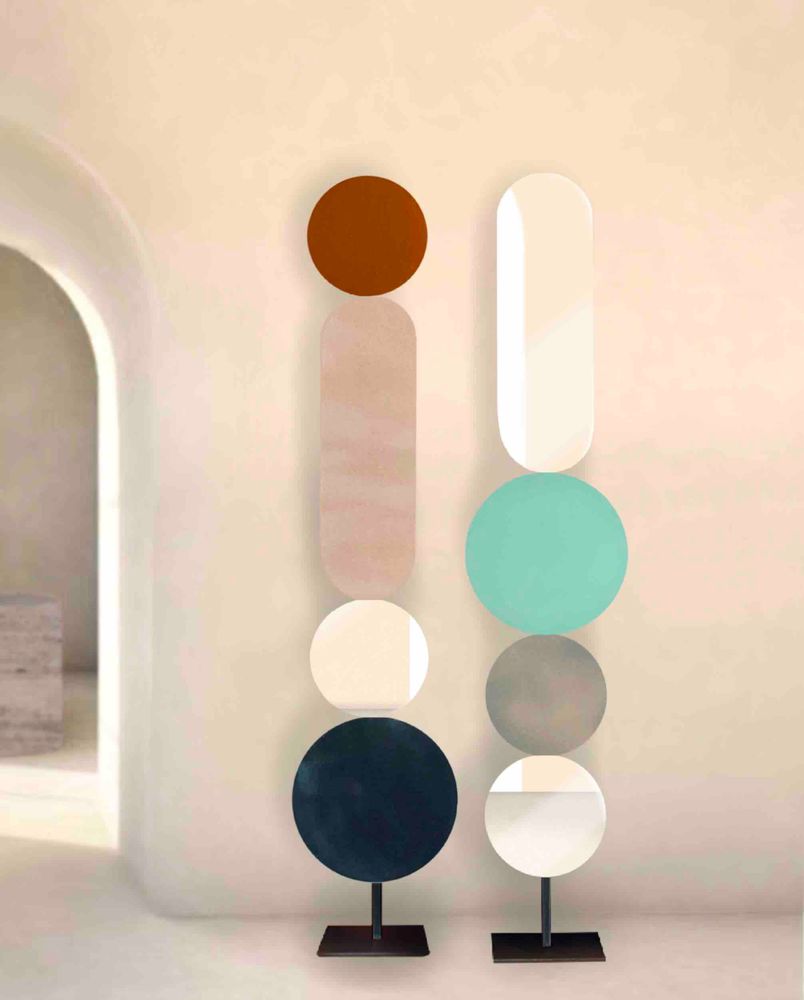 Miroirs - MIROIR TOTEM SCULPTURE - STUDIO SOL LECCIA