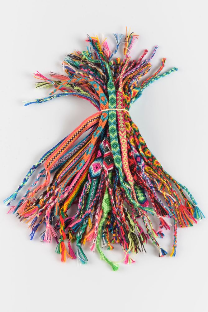 Bijoux - Lot de 50 Bracelets brésiliens variés - HUAIRURO