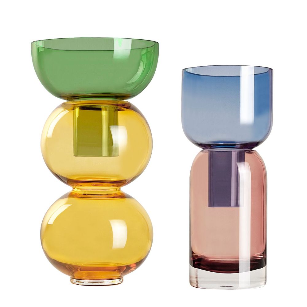 Vases - Fusion Lemon Vasen & Candle Holder Set - CLOUDNOLA