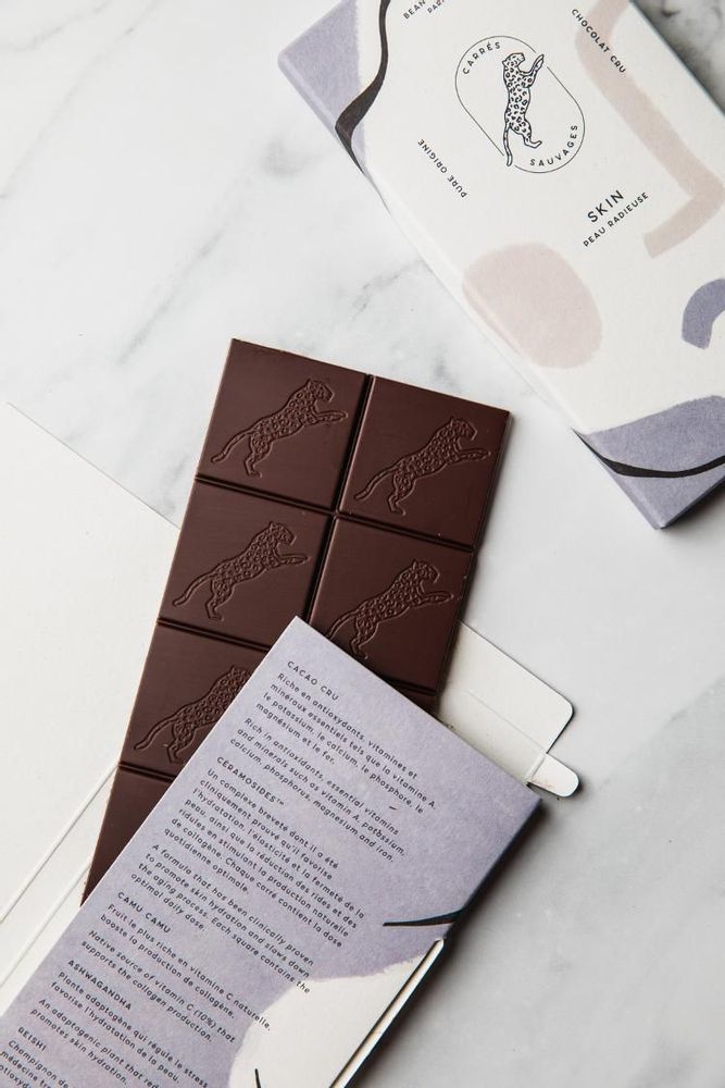 Chocolate - SKIN - Peau Radieuse - CARRES SAUVAGES