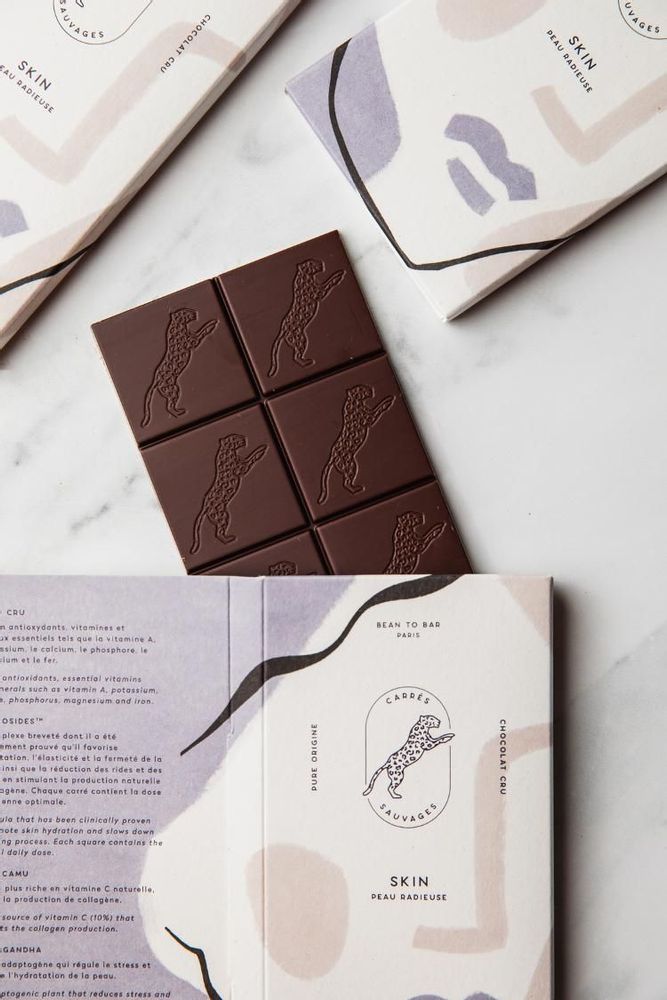 Chocolate - SKIN - Peau Radieuse - CARRES SAUVAGES