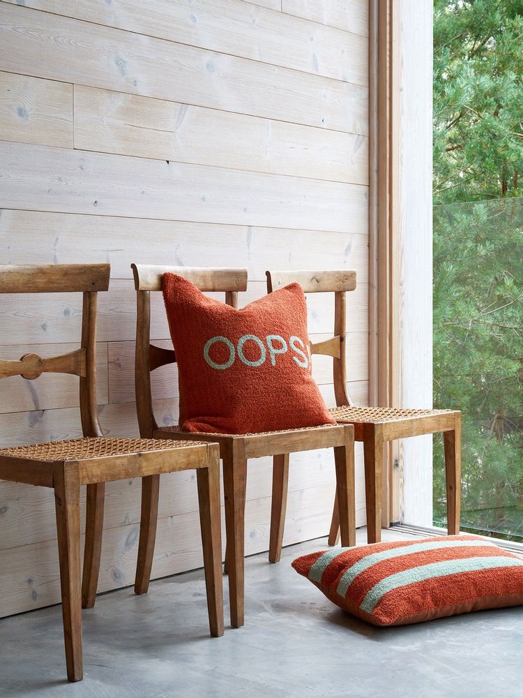 Coussins textile - Coussins en bouclé/lin - Pop-art - CHHATWAL & JONSSON