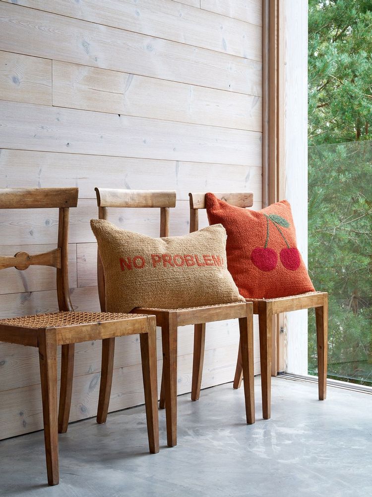 Coussins textile - Coussins en bouclé/lin - Pop-art - CHHATWAL & JONSSON