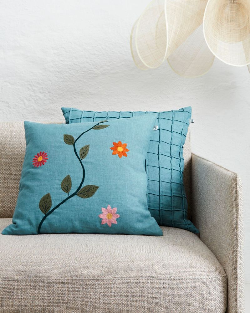 Coussins textile - Coussins en bouclé/lin - Pop-art - CHHATWAL & JONSSON