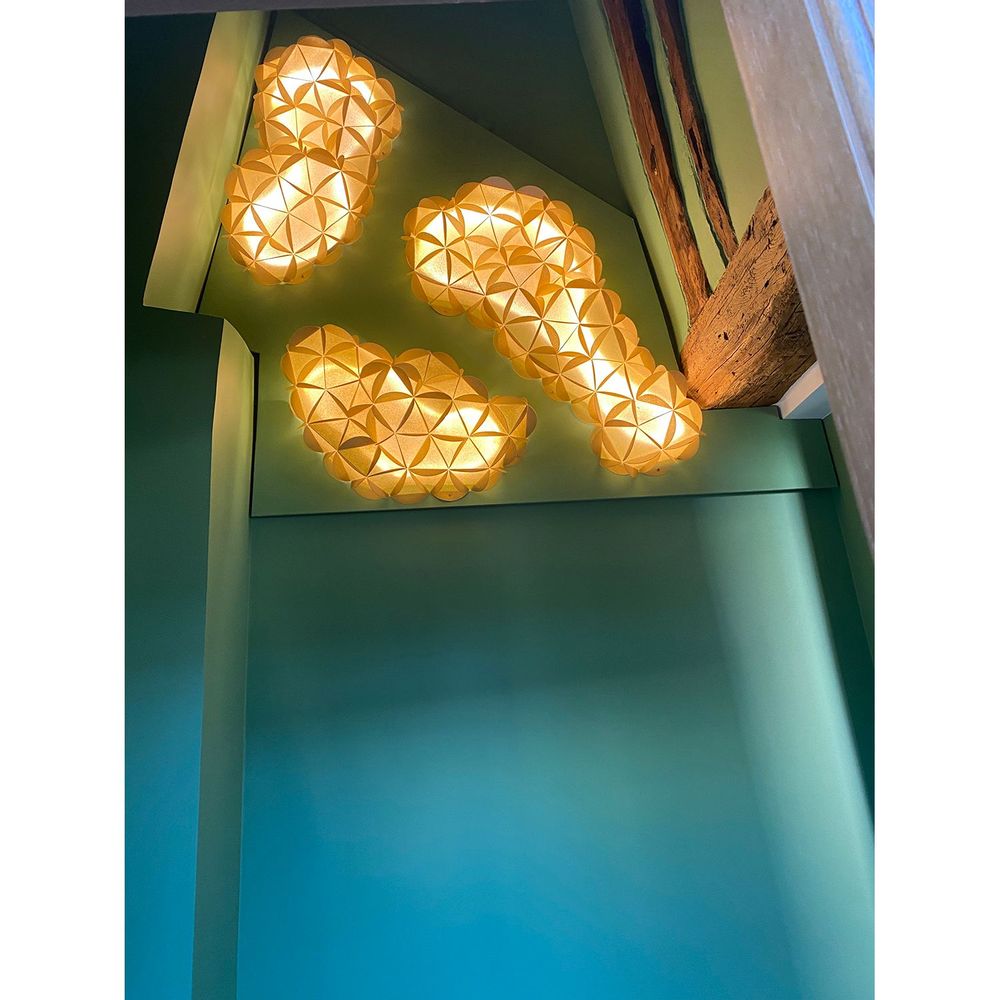 Hanging lights - Alcoves ceiling lamp and clouds - ATELIER ANNE-PIERRE MALVAL
