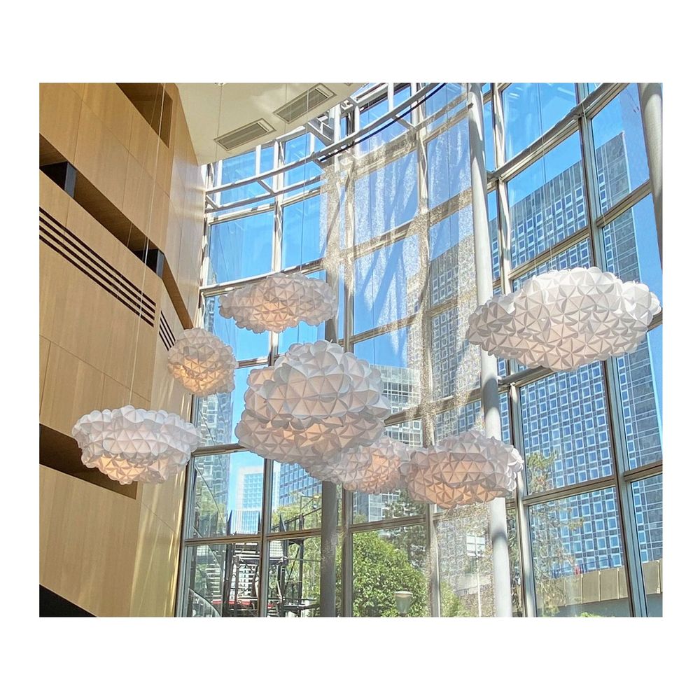Hanging lights - Alcoves ceiling lamp and clouds - ATELIER ANNE-PIERRE MALVAL