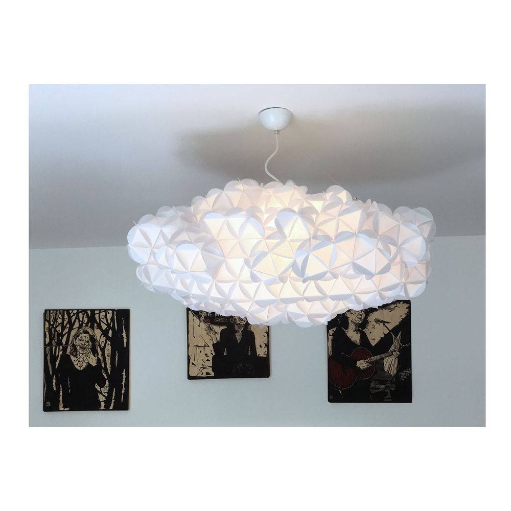 Hanging lights - Alcoves ceiling lamp and clouds - ATELIER ANNE-PIERRE MALVAL