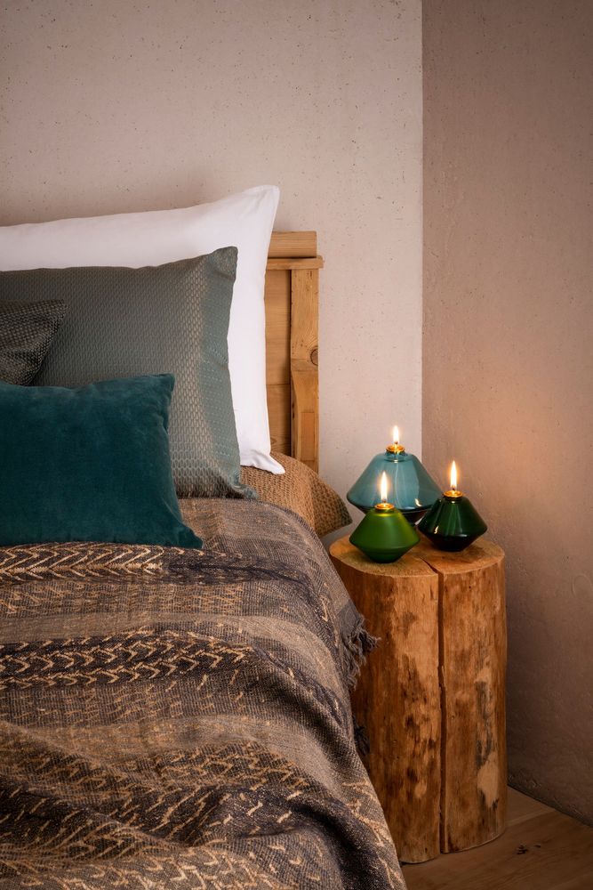Objets de décoration - lamp à huile AKI AZURE - AKI