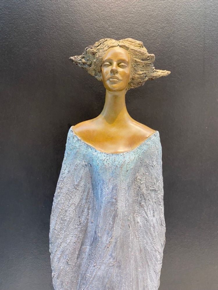 Decorative objects - SENSO bronze sculpture. - LUSSOU-SCULPTEUR