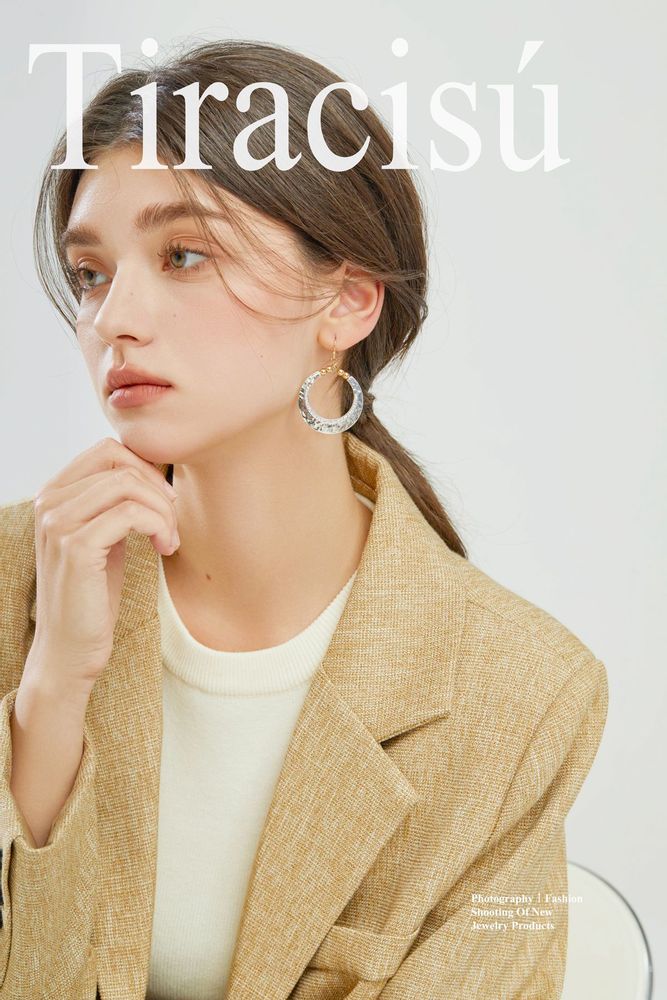 Bijoux - Boucle D'oreille Ronde Rivière - TIRACISÚ