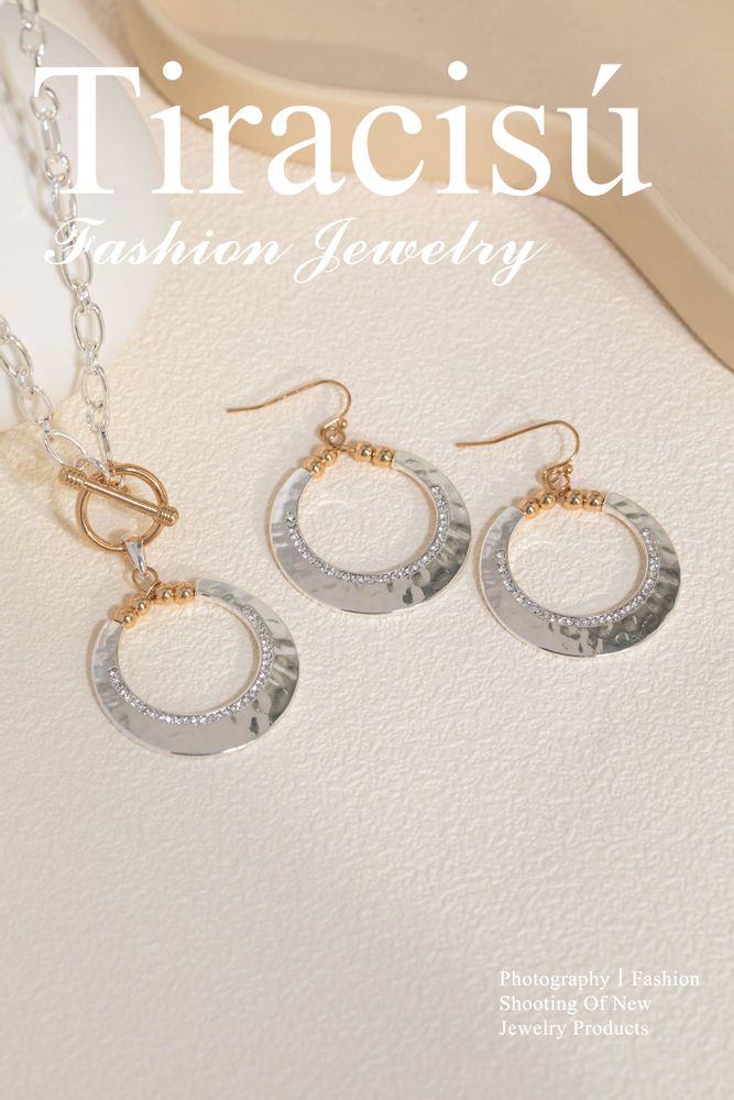 Bijoux - Boucle D'oreille Ronde Rivière - TIRACISÚ