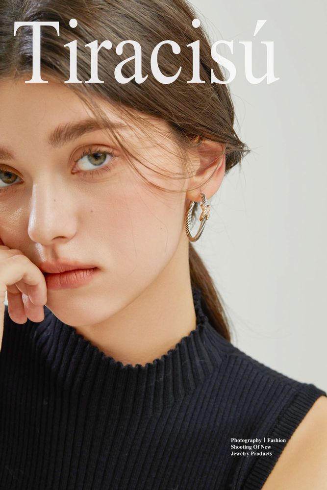 Bijoux - Boucle d'oreille Brise X - TIRACISÚ