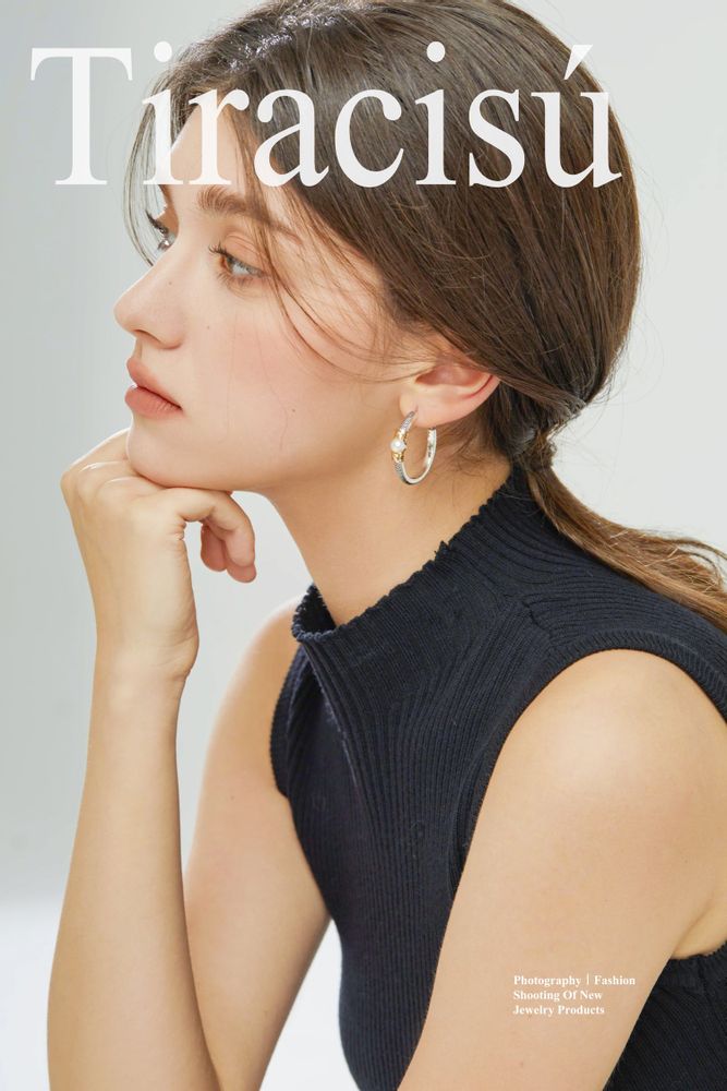 Bijoux - Boucle D'oreille Perles Romantiques - TIRACISÚ