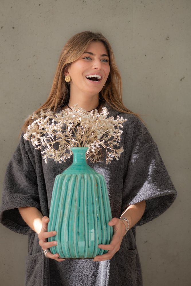 Prêt-à-porter - Poncho de plage PREMIUM éponge BIO - ATELIER DUNE