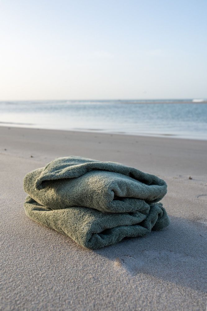 Serviettes de bain - Ponchos de bain Premium BIO - ATELIER DUNE