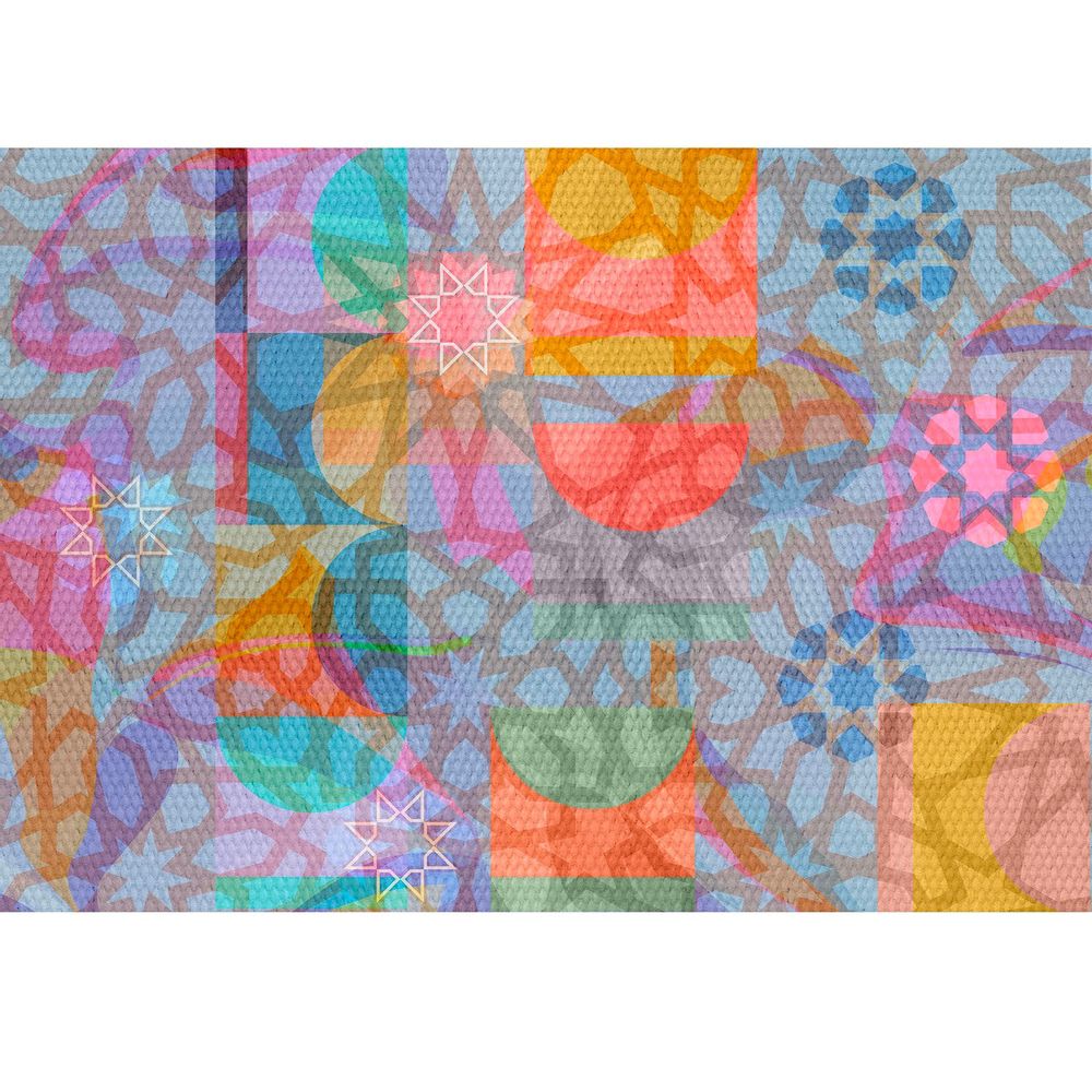 Design objects - Vitrail - Wallpaper - DESIGNMIXER