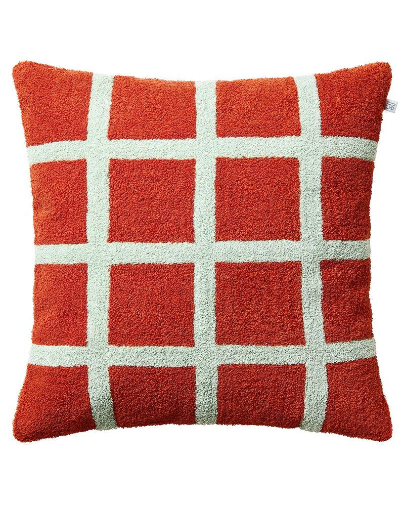 Fabric cushions - Bouclé/Linen Cushions - Check - CHHATWAL & JONSSON