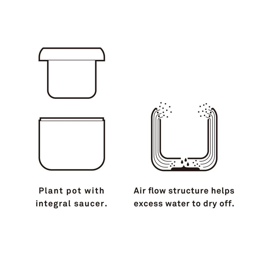 Vases - PLANT POT HACHI - FUJITA KINZOKU