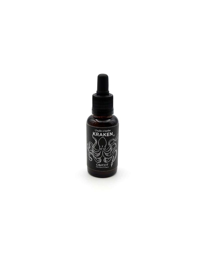 Accessoires cheveux - Nos Huiles à Barbe Kraken #1 ICONIC - #2 TONIC (NEW) - #3 MYSTIC (NEW) & #4 ORGASMIC (NEW) - KRAKEN